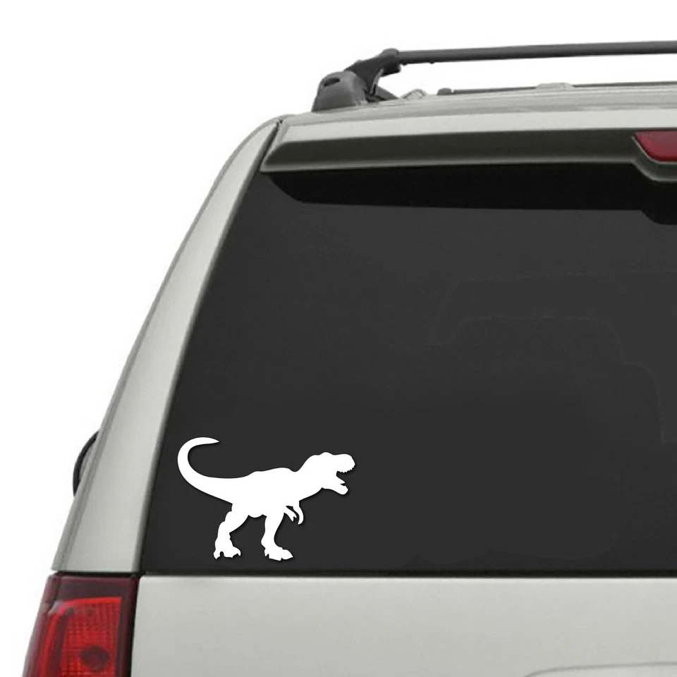 PEGATINA T-REX VINILO CALCOMANÍA DINOSAURIO PERÍODO CRETÁCICO CAZADOR JURÁSICO Foto 2 de 4