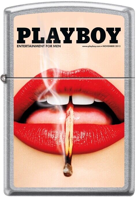 Zippo Playboy November 2013 Cover Street Chrome Windproof Lighter NEW RARE. Available Now for 20.13