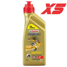 Huile de Moteur Moto Custom Castrol Power 1 20W50 4T Api Sj / Jaso MA-2 - 5
