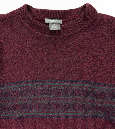 Great Northwest Clothing Vintage hergestellt in den USA Baumwollmischung Strickpullover Herren Medium - Bild 2 von 3