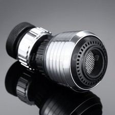 360  Rotate Nozzle Filter Adapter Faucet Water Saving Tap Head Aerator Diffuser