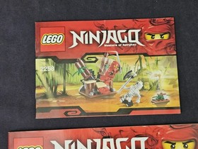 LEGO Ninjago Spinjitzu Manuals Instructions Only 2259 2258 2516 Lot of 3