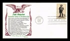 DR JIM STAMPS US COVER SAM HOUSTON FDC IMPORTANT DATES KHOL KRAFT CACHET