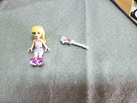 Lego Friends 41004 Stephanie's Rehearsal Stage, Pre-owned, Complete with book