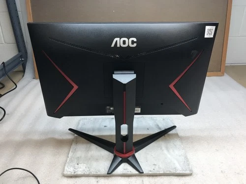 AOC 24G2 24G2E 23.8" 144 Hz Frameless Gaming Monitor - Stand Pwr HDMI Cable Inc image 4