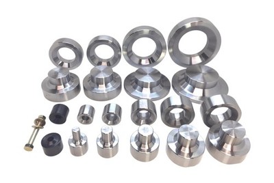 10 Piece Dimple Die Set 1/2'' 3/4'' 1'' 1 1/4'' 1 1/2'' 1 3/4'' 2'' 2 1/2'' 3'' Includ...