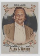 2021 Topps Allen & Ginter Chrome Buzz Bissinger #262 09en