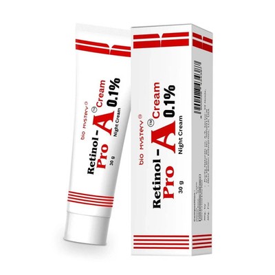 Bio Mystery Retinol Pro Night Cream 0.1% Vitamin A Face Cream 30g