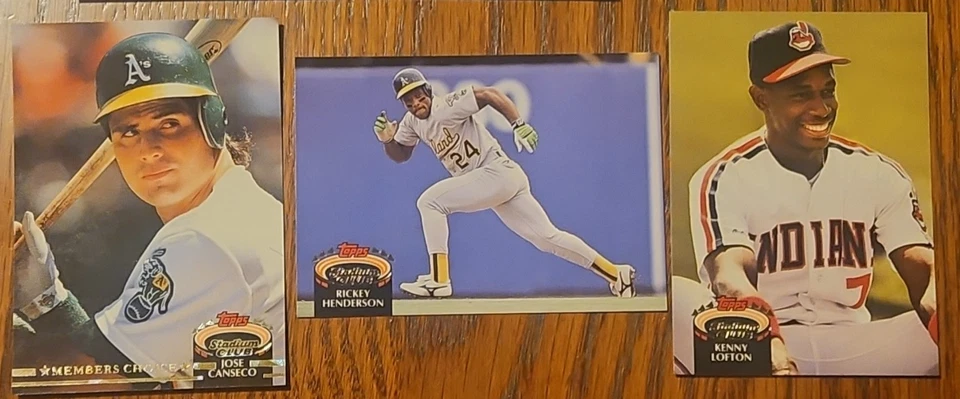 1992 Topps Stadium Club Baseball 15 Card Lot with Stars Rookies & HOFer's - Set2 - Image 4 of 4