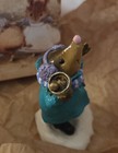 Wee Forest Folk Mole Bell Ringer Christmas Special MO-2 Retired — photo 1