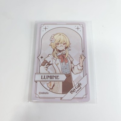 Genshin Korea Seoul Cafe Random Photo Card
