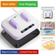 Heat Press Machine for T Shirts - Portable 12X10 Heat Press with Pressure Dis...