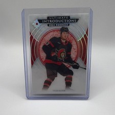 Upper Deck 2023-24 Ultimate Introductions Rookie Tyler Kleven #UI-78 Senators