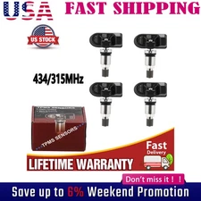 4Pcs  9L3Z1A189A TPMS Tire Pressure Monitoring Sensor for LINCOLN FORD