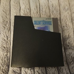 Nintendo Entertainment System Nes Silent Service - Cartridge in Black case 
