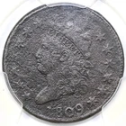 Photo of a 1809-P Large Cent from an eBay listing that sold on Jun 27, 2026