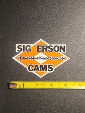 Vintage Sig Erson Cams Sticker Hot Rod Drag Racing Vintage Sig Erson Cams Sticker Hot Rod Drag Racing