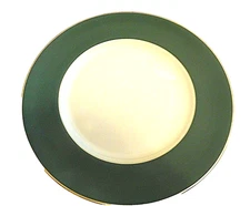 Franciscan Fine China USA Palomar Pattern Jade Dark Green Dinner Plate