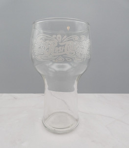 Pepsi-Cola Clear Bell Shaped 1970's Vintage Drinking Glass