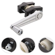 Black Patio Umbrella Crank Handle Replacement Durable Plastic Iron Material