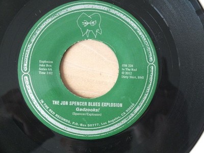 The Jon Spencer Blues Explosion - Gadzooks!    7'' Single  2012   Vinyl  vg++
