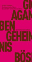 Das Geheimnis Des BöSen Bendikt Xvi. Und Das Ende Der Zeiten Giorgio Agamben