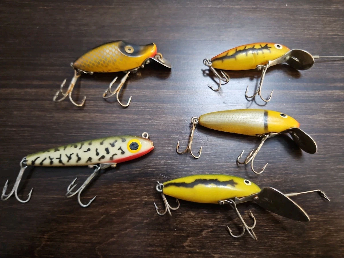25+ Heddon Vintage Fishing Lures with Original Box for sale