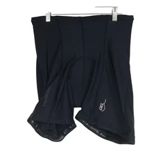 Garneau Gel Cycling Shorts Black Padded Mens Size XL