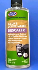 Descaler Solution 2 Uses per Bottle for Keurig Nespresso Coffee Machines 8 oz