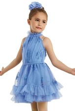 Dance Costume Small Child Blue Weissman 11321 Lyrical Ballet Contemporary