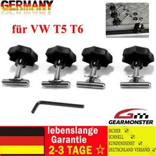 Befestigungsschrauben Multiflexboard Edelstahl 50mm Rastschiene für VW T5 T6