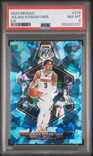 2023 PANINI MOSAIC ICE #214 JULIAN STRAWTHER 122/125 PSA 8