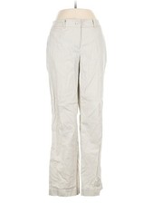 Talbots Women Ivory Casual Pants 6