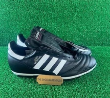 Adidas Copa Mundial Leather Soccer Cleats Black Made In Germany 015110 Sz 7.5