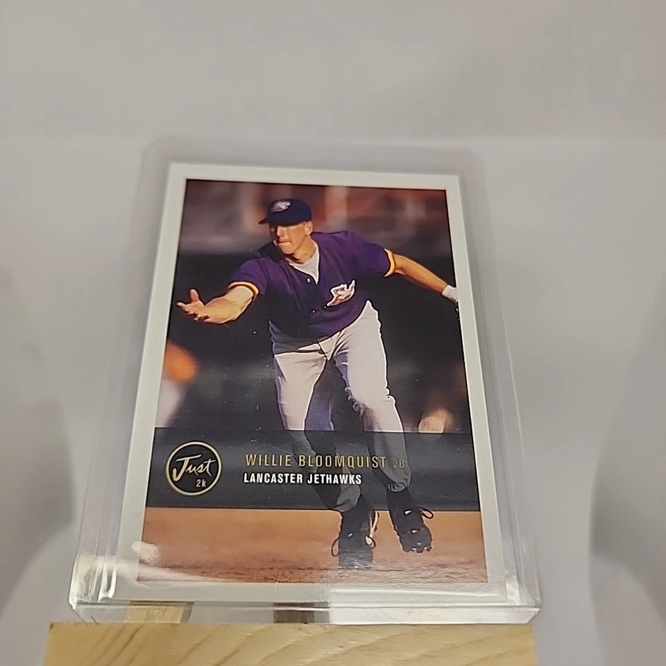 2000 Just Minors - Justifiable Willie Bloomquist #208 (RC) - Image 2 of 3