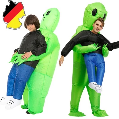 MARKENLOS Kinder Aufblasbares Kostüm Alien Kostüm Aufblasbare Halloween Kostüme Erwachsene
