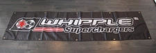 Whipple Superchargers Banner Flag Big 2x8 Racing Speed Shop Car Mechanic Garage