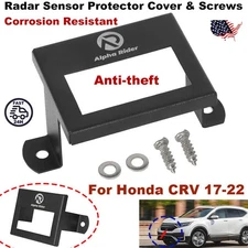 Theft Protection Front Radar Sensor Protector Cover Kit For Honda CRV 2017-2022