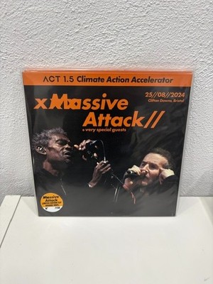 Massive Attack 2LP Vinyl  Climate Action Accelerator  25/08/2024 Orange