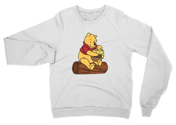 Winnie The 1Pooh Cartoon Sweatshirt Disneyland Merch Size S-5XL