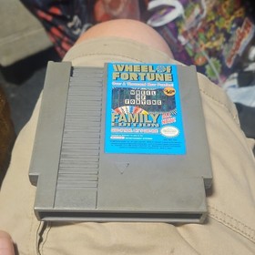 GameTek Wheel of Fortune: Family Edition NES Trivia Game NTSC-U/C 1990
