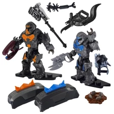 Mega Construx HALO Customizer Weapon 2 Pack DXR57 Brute Figure Accessory Gun Set