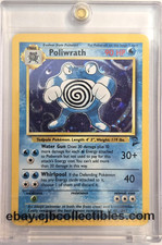 Pokémon POLIWRATH 15/130 Holo Rare Base Set 2  - Light Play 🍒 on eBay