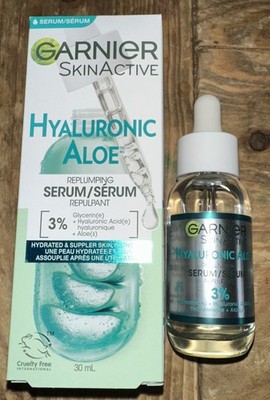 Garnier Aloe Vera Serum With HYALURONIC ACID and Aloe Vera Replumping and Hyd...