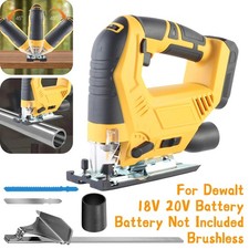 Cordless Jig Saw for Dewalt 18V 20V, with 45° Beveled Cutting, 4 Orbital Setting