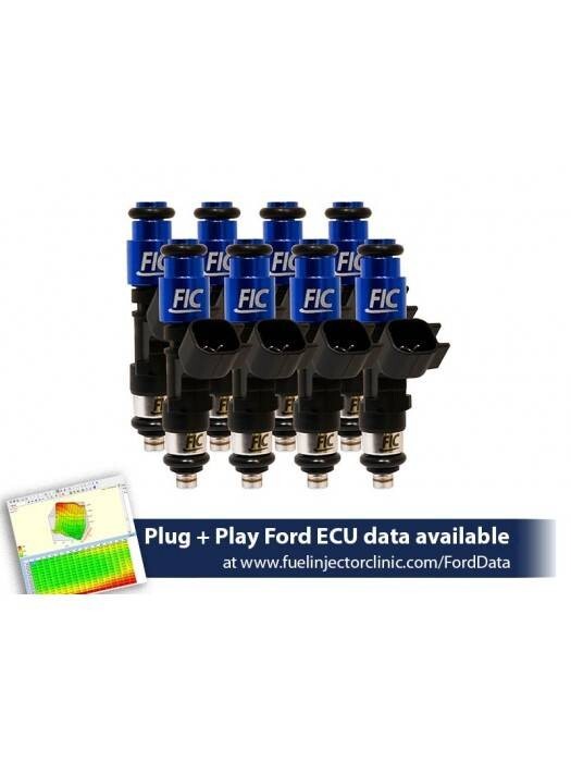 FIC 1000cc High Z Flow Matched Fuel Injectors Ford GT40/GT500 05-14 - Set of 8