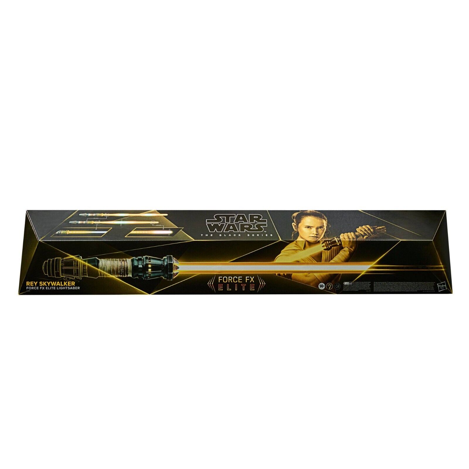 Star Wars Hasbro Black Series Force FX Lichtschwert Ray Beschädigte Verpackung 
