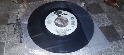 Schallplatte 45 Umdrehungen VINYL-PIERO FOCACCIA Nicht zu schnell abends sanft + Gosp