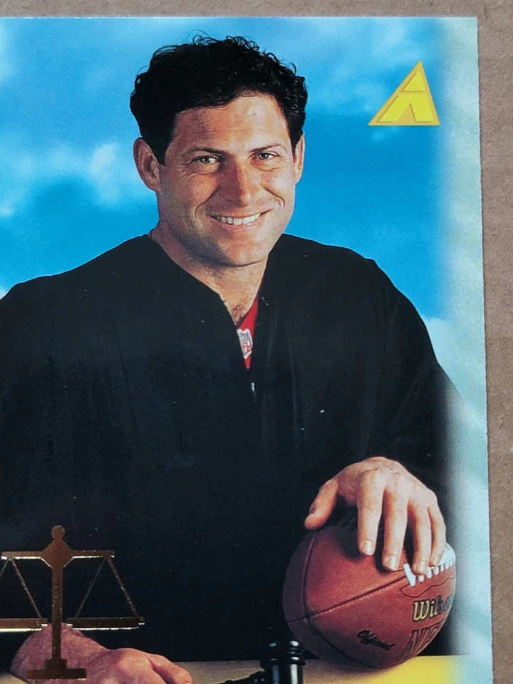 Steve Young 1995 Pinnacle Law Football Card #192 - Image 3 of 4