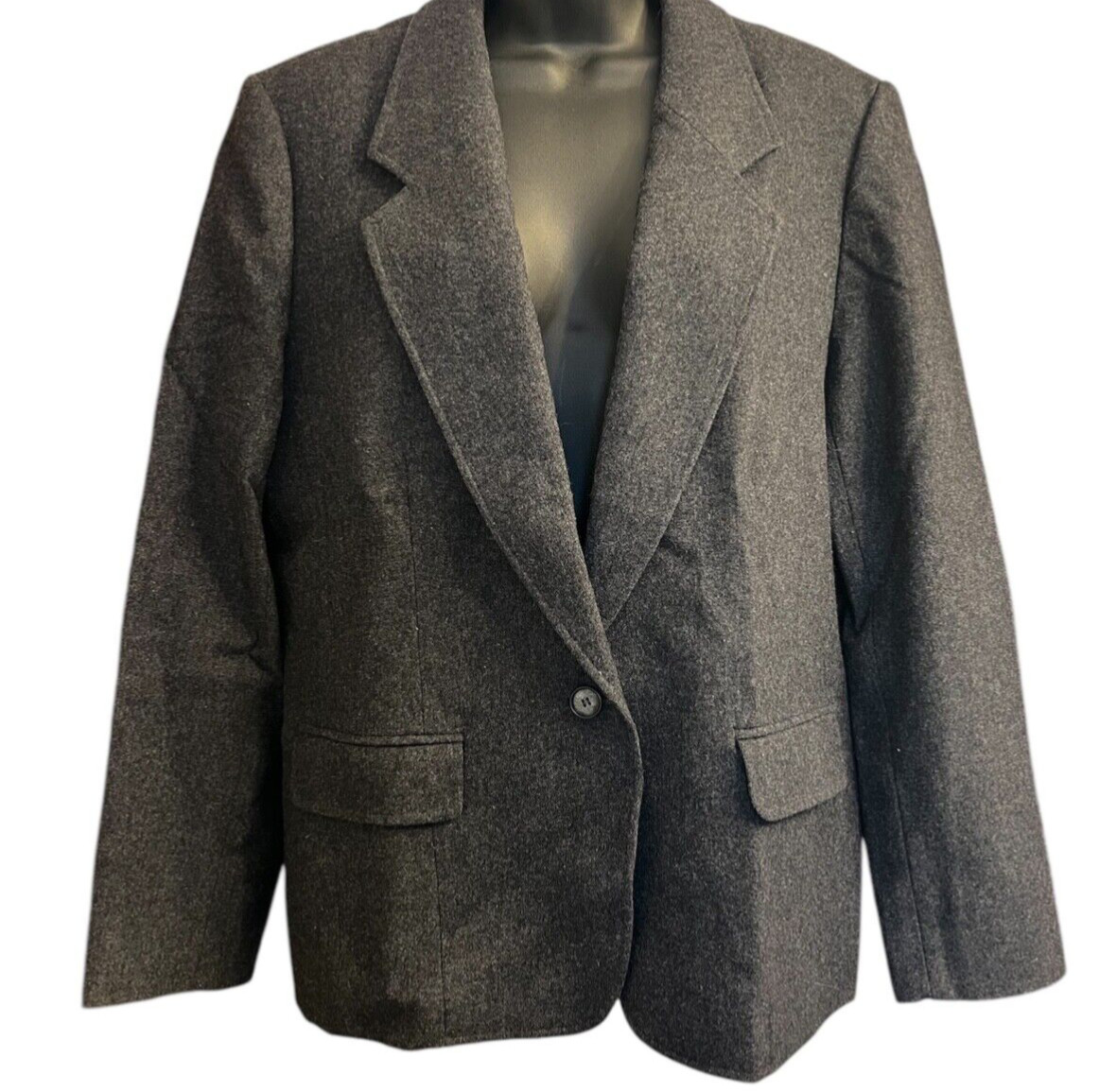 Pendleton Wool Blazer Gray Jacket Button Front Sa… - image 3
